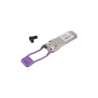 Module optique 100km BIDI QSFP Émetteur-récepteur 100G Quad Gigabit Sfp Port Wifi Tx1280/Rx1300nm LWDM 100GBASE-ZR4 BXU