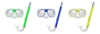 Ensembles de plongée en apnée, lunettes de plongée et ensembles de tubes de ventilation bon marché en gros