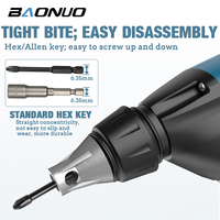 Visseuse sans fil professionnelle sans balais pour clous de charpente, outils de pose de plaques de plâtre, perceuse-visseuse 21V avec moteur sans balais et batterie 4.0Ah
