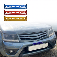 Braket Plat Nomor Mobil Universal dari Aluminium Alloy Neon Chrome, Dapat Diputar dan Disesuaikan