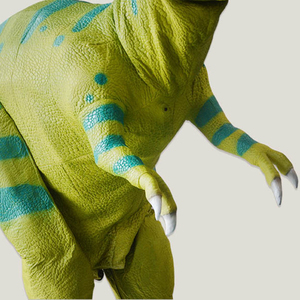 Costume de <span class=keywords><strong>dinosaure</strong></span> de <span class=keywords><strong>dessin</strong></span> <span class=keywords><strong>animé</strong></span> de l'usine de Zigong, avec design de jambes dissimulées et éclairées, tailles personnalisées, pour parcs à thème, centres commerciaux, fêtes foraines et événements en direct - Product Image 3