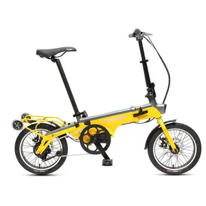 TXED 16"x1.75 Electric Foldable Mini Foldable Ebike 36V/250W 10.4Ah Electric Folding Bike Bicycle