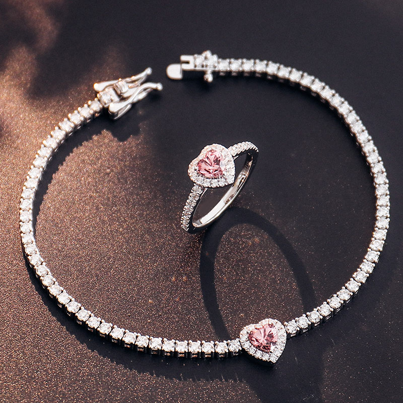 ชุดเครื่องประดับอัญมณีแล็บโกลด์ 14K