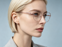 Envío en 24 Horas, Gafas Ópticas Metálicas de Alta Gama Hechas a Mano con Patillas 3D, Monturas Ligeras para Uso Diario