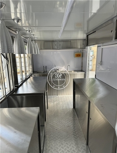 Remolque de Horno de Pizza a Leña para Exteriores, Totalmente Equipado, Camión de Pizza, Remolque de Comida Móvil - Product Image 6