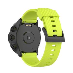 <span class=keywords><strong>Bracelet</strong></span> de remplacement de <span class=keywords><strong>bracelet</strong></span> de sport en caoutchouc de couleur pure pour <span class=keywords><strong>Suunto</strong></span> <span class=keywords><strong>9</strong></span> <span class=keywords><strong>Baro</strong></span>/D5/<span class=keywords><strong>suunto</strong></span> <span class=keywords><strong>9</strong></span> 7 24mm <span class=keywords><strong>bracelet</strong></span> de montre en Silicone - Product Image 3