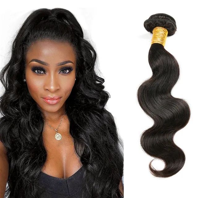 Cheap 100% Virgin Brazilian Cuticle Aligned Hair weave Bundle for Wholesale Body Wave Natural Real Human Hair Extension in China