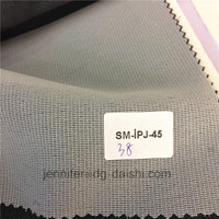 Entoilage tissé warp tricoté avec entoilage thermocollant, fabricant d'entoilage