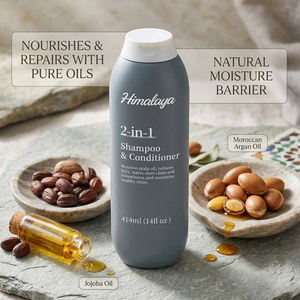 Shampooing et après-shampoing 2-en-1 fabriqué à Guangzhou, soin capillaire anti-frisottis et volumisant pour hommes - Product Image 4