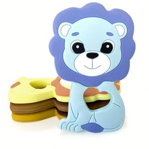 Juguete de Peluche al por Mayor, Anillo de Dentición con Forma de Animal de Dibujos Animados, Mordedor No Tóxico para Bebés Recién Nacidos, Certificado EN71/CPSIA/AU, Grado Alimenticio - Product Image 2