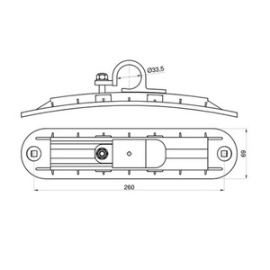 Support de garde-boue réglable pour camion, pince de fixation pour garde-boue, support d'aile - Product Image 4