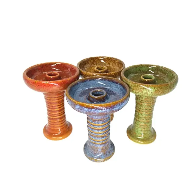 Cuenco de cerámica moderna para cachimba, accesorios de cachimba para Shisha, narguile, cachimba, directo de fábrica, venta al por mayor