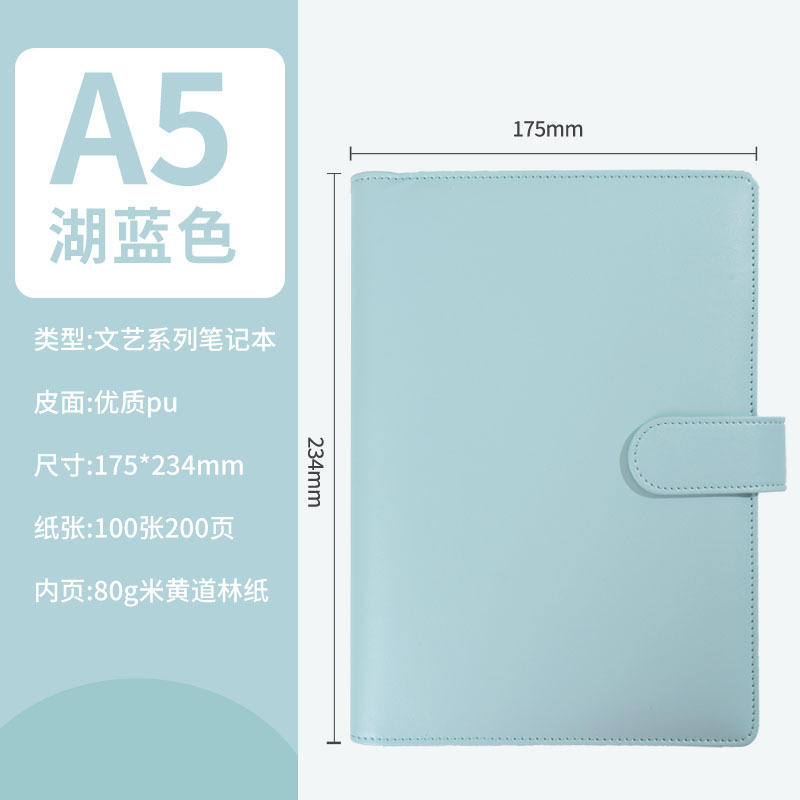 A5 azul] hojas sueltas