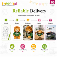 Peluche de graduation personnalisée, ours en peluche hibou, mascotte écologique, cadeau scolaire, fournisseur d'usine en gros