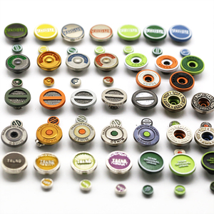 Nhà Máy Giá Tùy Chỉnh Logo Kẽm Hợp Kim Denim Nút Kim Loại Jeans Nút Với Đinh Tán Cho Jeans - Product Image 6