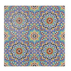 Piastrella Rosette per Patio 20x20 Cm Lucida con Bordi Rettificati - Product Image 2
