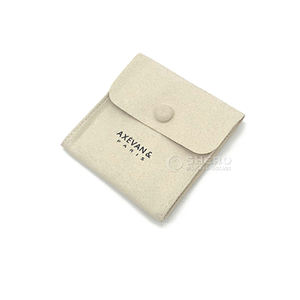 Bolsas de joyería mini bolsa de viaje de joyería con logotipo personalizado con almohadilla de inserción - Product Image 4