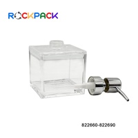 Distributeurs de Savon Liquide Multi-Tailles 320ml 500ml 700ml 900ml – Flacons Carrés Élégants et Fonctionnels pour Shampoing et Savon