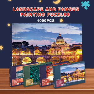 <span class=keywords><strong>Puzzle</strong></span> de paysages Iceberg en papier de haute qualité, 1000 pièces, jouet éducatif <span class=keywords><strong>pour</strong></span> <span class=keywords><strong>adulte</strong></span> - Product Image 2