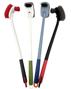 <span class=keywords><strong>Brosse</strong></span> de toilette antibactérienne à prix d'usine, petite <span class=keywords><strong>brosse</strong></span> de toilette bicolore en PP à suspendre avec poils antibactériens et double extrémité - Product Image 3