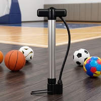 Pompe à air manuelle légère pour vélos 160 PSI, pompe à vélo de sol avec manomètre
