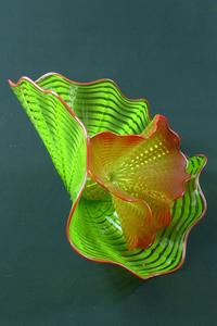 Colored Murano Glass <strong>Handicraft</strong> Sculpture Creative Bowl Shape Sculpture Table Decoration Household Figurine - Product Image 5