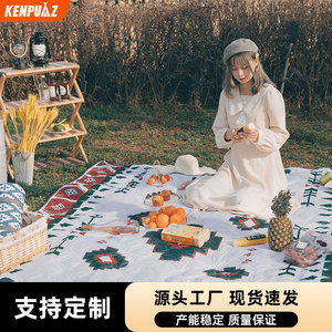Esterilla de Picnic Kempma, Poliéster 210T, Doble Cara, Impermeable, Antidesgarro, para Acampar al Aire Libre - Product Image 5