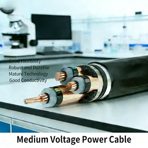 कारखाने प्रत्यक्ष 8.7/15kv <span class=keywords><strong>3</strong></span> कोर कॉपर xlpe इन्सुलेट केबल पावर ट्रांसमिशन और वितरण के लिए - Product Image 2