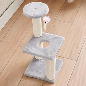 Density Board Cat Climbing <b>Frame</b> Minimalist Model Little 023 3-Level Simple Cat Jumping Platform Scratching - Product Image 1