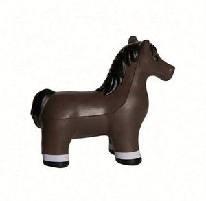 Juguete de Peluche Personalizado con Logotipo Promocional, Modelo de Caballo, Terciopelo Elástico, Impresión Serigráfica, Diseño Creativo, Antiestrés - Product Image 1