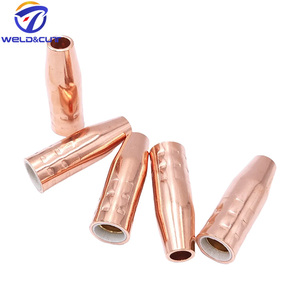 Наконечники для сварки Mig, аксессуары, часть 21-37, медная насадка для сварочных горелки Tweco - Product Image 2
