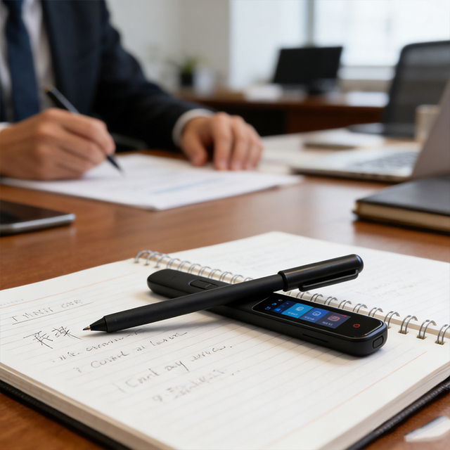 Smart Digital Pen Wireless Sync Long Battery & Fast Charging Ideal for Remote Work Teams