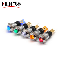 FILN IP67 14mm 12V LED Système de filtre à eau pour robinet Brita avec indicateur lumineux Chrome Certification UL pour composants électroniques