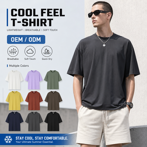 Camicia a maniche corte versatile e traspirante, ad asciugatura rapida, antibatterica, protettiva dal sole, estiva, da uomo, di alta qualità, alla moda - Product Image 1