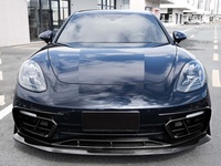 Décoration de ventilation du pare-chocs avant pour Porsche Panamera 971, style PK modifié, prises d'air avant en fibre de carbone sèche, kit carrosserie