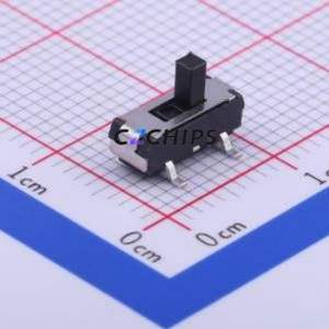 SS-3235D-03-L2 Slide Switch SMD Switch Double Pole Double Throw Rectangle Pin Header SMD Tab 9.05mm - Product Image 1