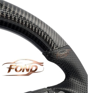 Volante Deportivo Personalizado de Fibra de Carbono para VW <span class=keywords><strong>Golf</strong></span> MK5/MK6/MK7, Passat, CC y <span class=keywords><strong>GTI</strong></span> - Product Image 4