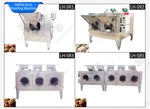 스테인레스 스틸 땅콩/땅콩 로스터 옥수수 아몬드 병아리 콩 블루 콩 곡물 아마 씨앗 구이 기계 - Product Image 5
