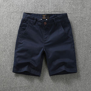 Vente chaude 100% coton été multi-poches pantalons courts décontracté 2 poches Cargo Shorts pour hommes - Product Image 2