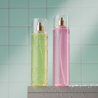 Nouvelle conception – Flacon pulvérisateur mat en PET de 250 ml avec pompe, emballage personnalisé pour eau nettoyante en brume