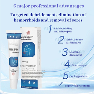 Salep wasir perawatan Wasir medis, salep ambeien pereda nyeri celah eksternal, Gel <span class=keywords><strong>Internal</strong></span>