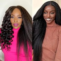 Cheveux naturels pour bébés 12A, raides crépus, en crochet, pré-bouclés, pré-séparés, micro-mèches sans nœuds, ondulation Yaki douce
