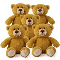 Ours en peluche brun souple peluche douce tiktok vente chaude