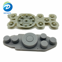 Deson Clavier à membrane à bouton-poussoir en caoutchouc de silicone avec clavier de circuit de sortie PET