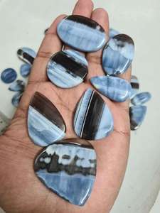 Ópalo Azul Natural en Forma de Cabujón, Mezcla de Formas, 10000 Ct, Gema Suelta para Joyería y Colgantes - Product Image 4