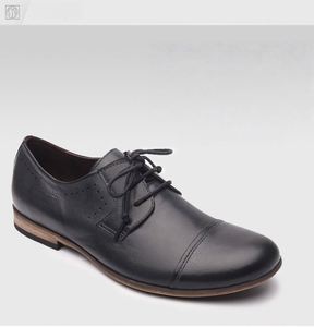 Nuevos Zapatos Casuales de Cuero para Hombre, a la Moda, con Aumento de Altura, Impermeables, Antideslizantes, Transpirables, Diseño Simple, Aptos para Conducir - Product Image 1