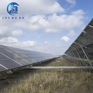 Estructura de Montaje en Suelo para Paneles Solares Fotovoltaicos de Alta Durabilidad, con Tornillo de Tierra - Product Image 6