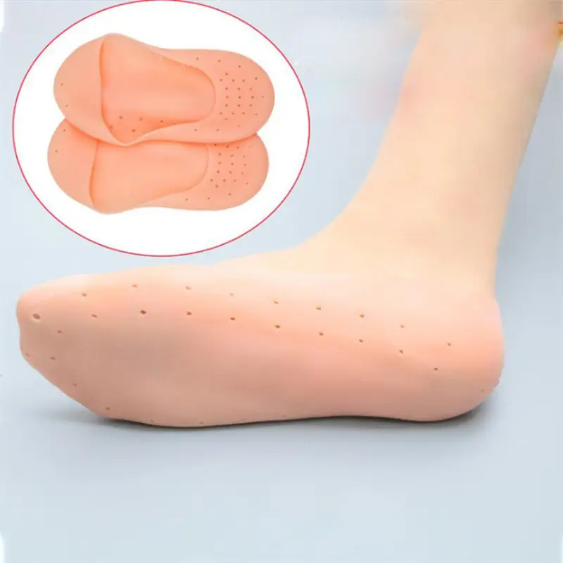 Silicone pied gercé soin outil hydratant Gel talon chaussettes fissuré soins de la peau protecteur pédicure santé moniteurs masseur