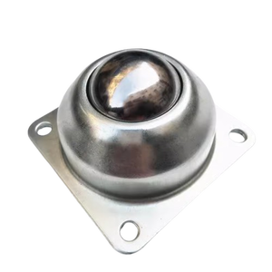 CY-38A boule universelle omnidirectionnelle galvanisée de rouleau de boule de <span class=keywords><strong>bride</strong></span> carrée pour des meubles de chariots de machines - Product Image 3