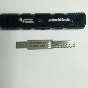 Set di Grimaldelli Europei Tin Foil <span class=keywords><strong>SECUREMME</strong></span> K1 K2 K22 K1(R) STS STANDERS THIRD/TRAFIC6 per Apertura Serrature, Strumenti da Fabbro - Product Image 4